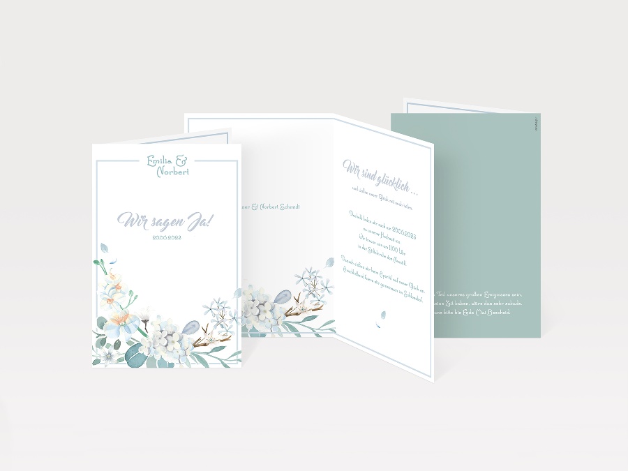 Hochzeit | Hochzeitseinladung | Emilia & Norbert