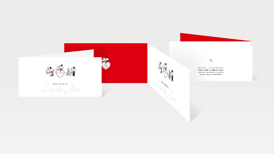 Hochzeit | Hochzeitseinladung | Lea & Jan