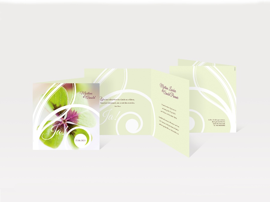 Hochzeit | Hochzeitseinladung | Martina & Arnold