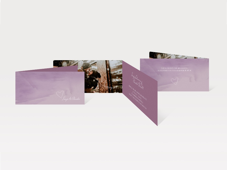 Hochzeit | Hochzeitseinladung | Sonja & Claudio