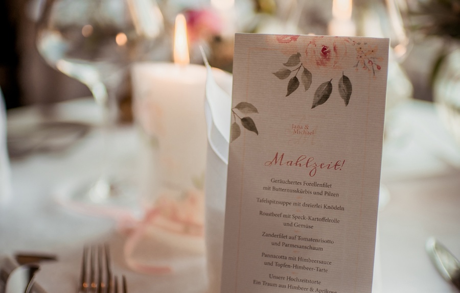 Hochzeit | Gesamte grafische Linie | Jana & Michael