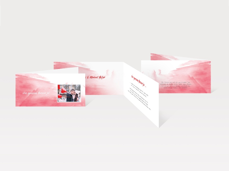 Hochzeit | Hochzeitseinladung | Amelie & Manuel